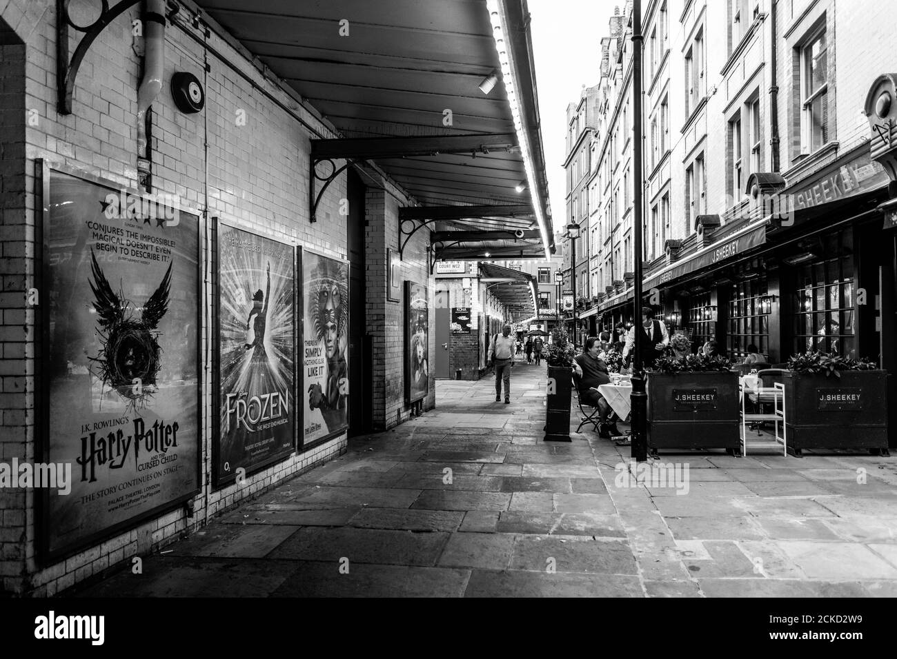 London Theatres 2020 Jahr Covid Stockfoto