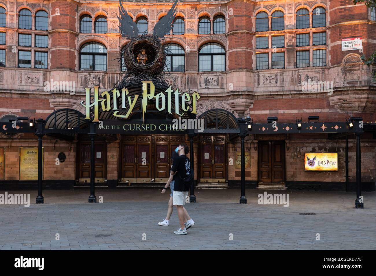 London Theatres 2020 Jahr Covid Stockfoto