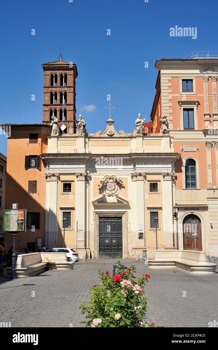 Italien, Rom, Kirche San Silvestro in Capite Stockfoto