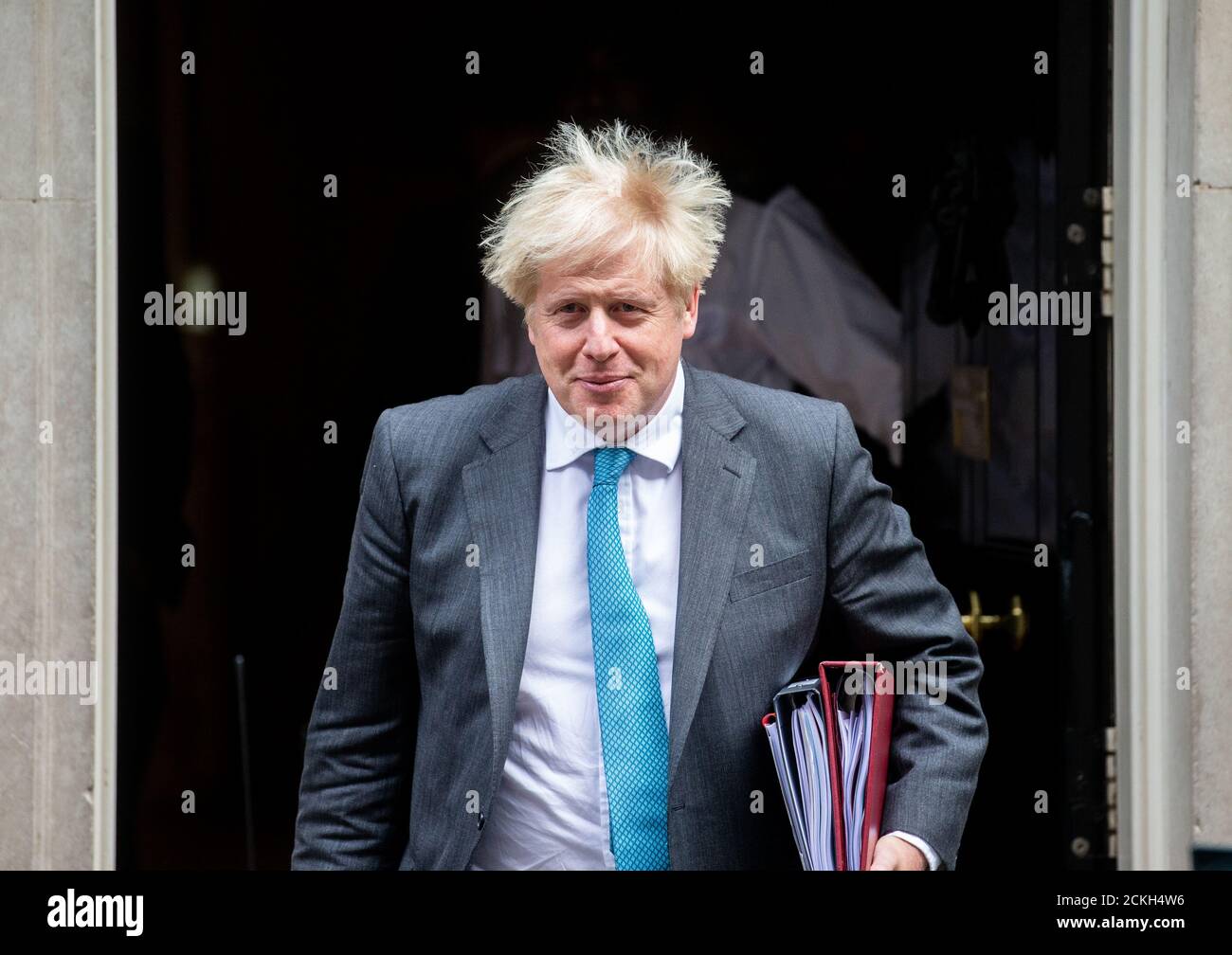 London, Großbritannien. September 2020. Premierminister Boris Johnson geht zur Fragestunde des Premierministers. Quelle: Tommy London/Alamy Live News Stockfoto