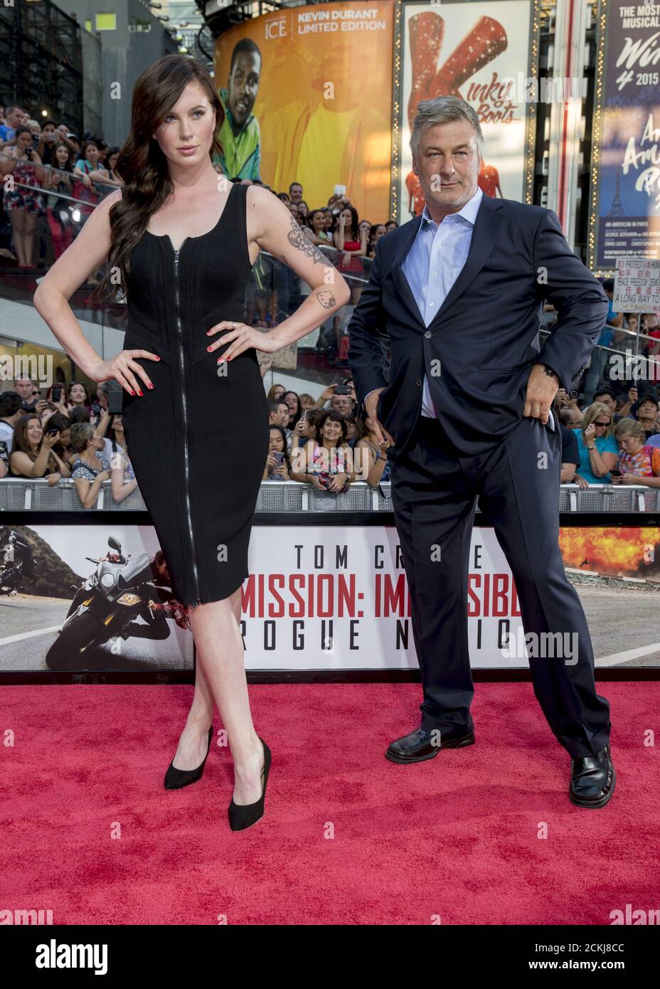 Actor Alec Baldwin Daughter Ireland Stockfotos Und Bilder Kaufen Alamy