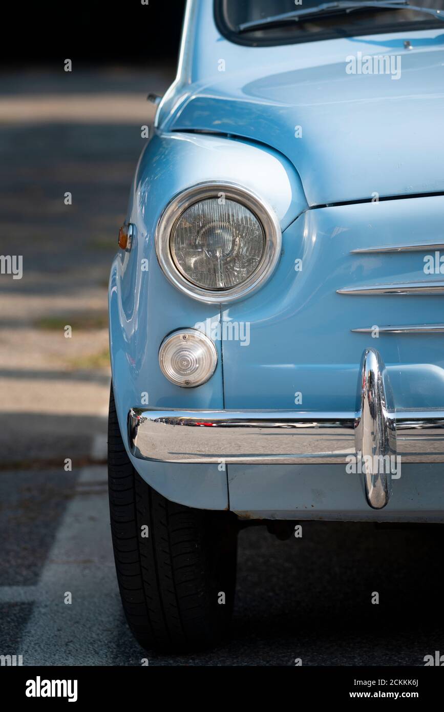 Italien, Lombardei, Fiat 600 Car Stockfoto