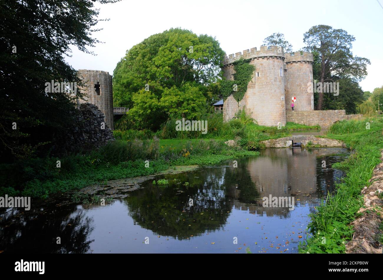 WHITTINGTON CASTLE SHROPSHIRE Stockfoto