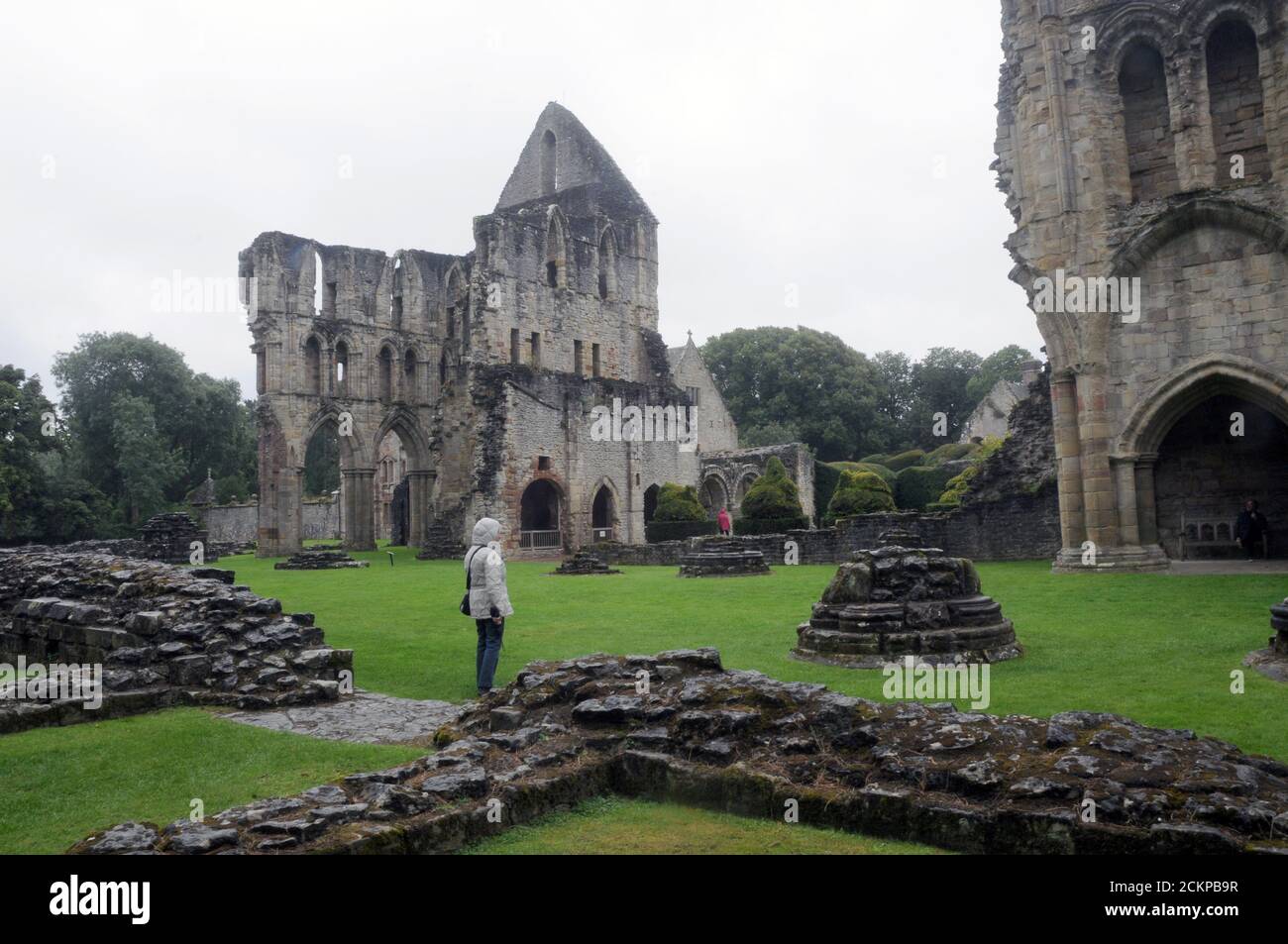 BUILDWAS ABBEY Stockfoto