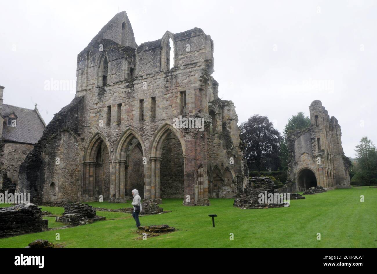 BUILDWAS ABBEY Stockfoto
