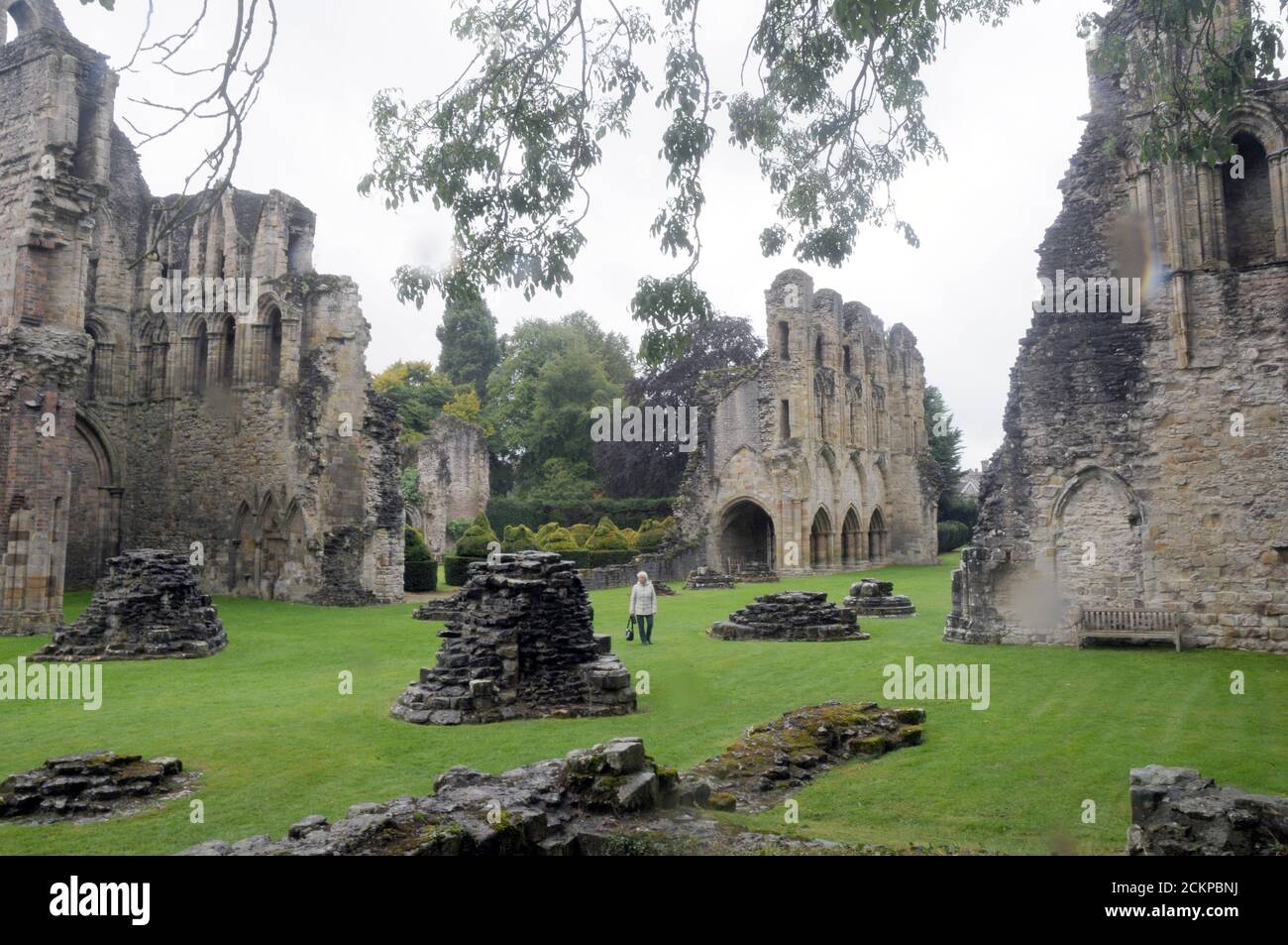 BUILDWAS ABBEY Stockfoto