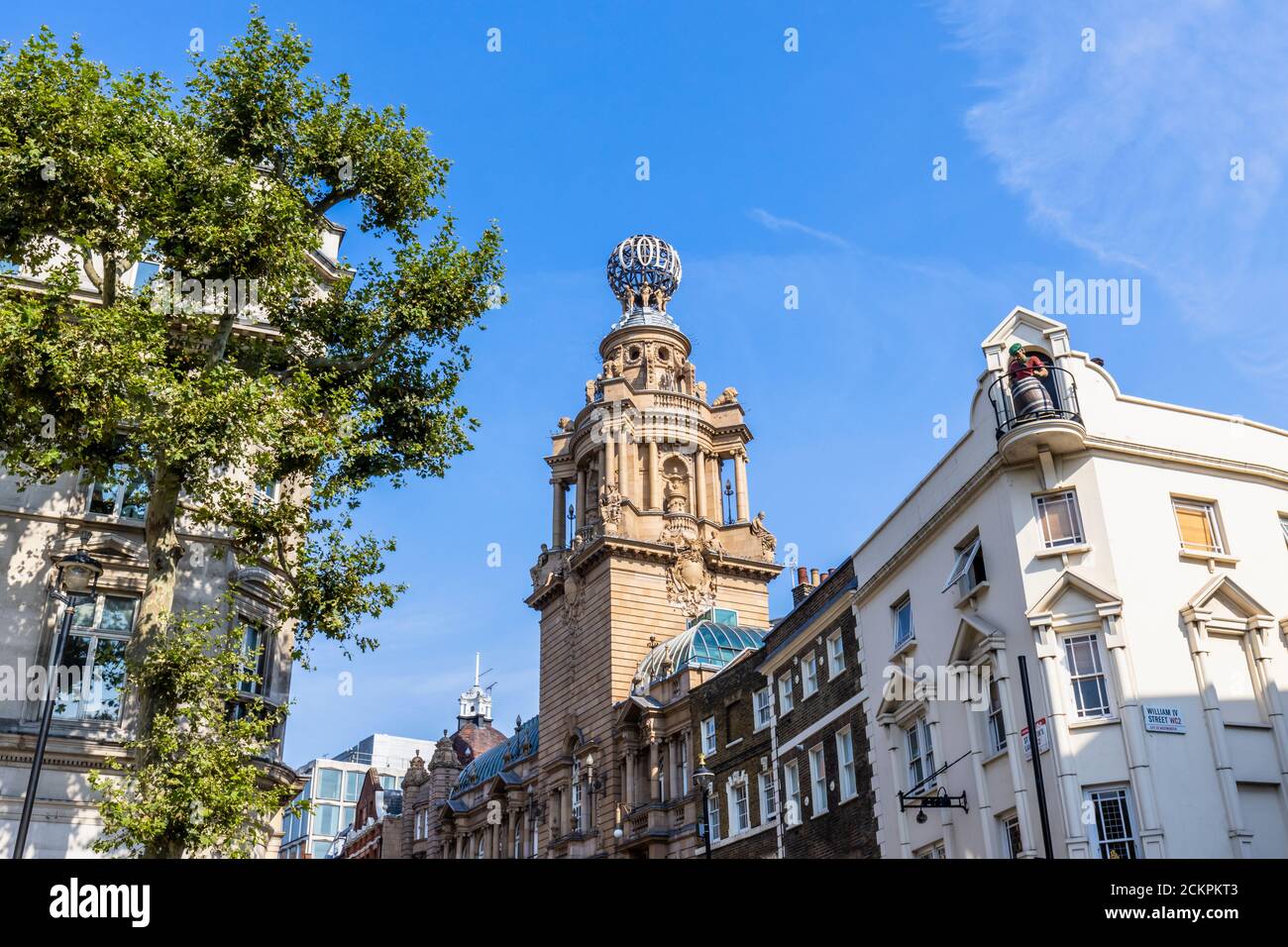 London Coliseum, ein großes Wrenaissance-Theater im Herzen des Theaterlandes in St. Martin's Lane, London WC2, Heimat des English National Ballet Stockfoto