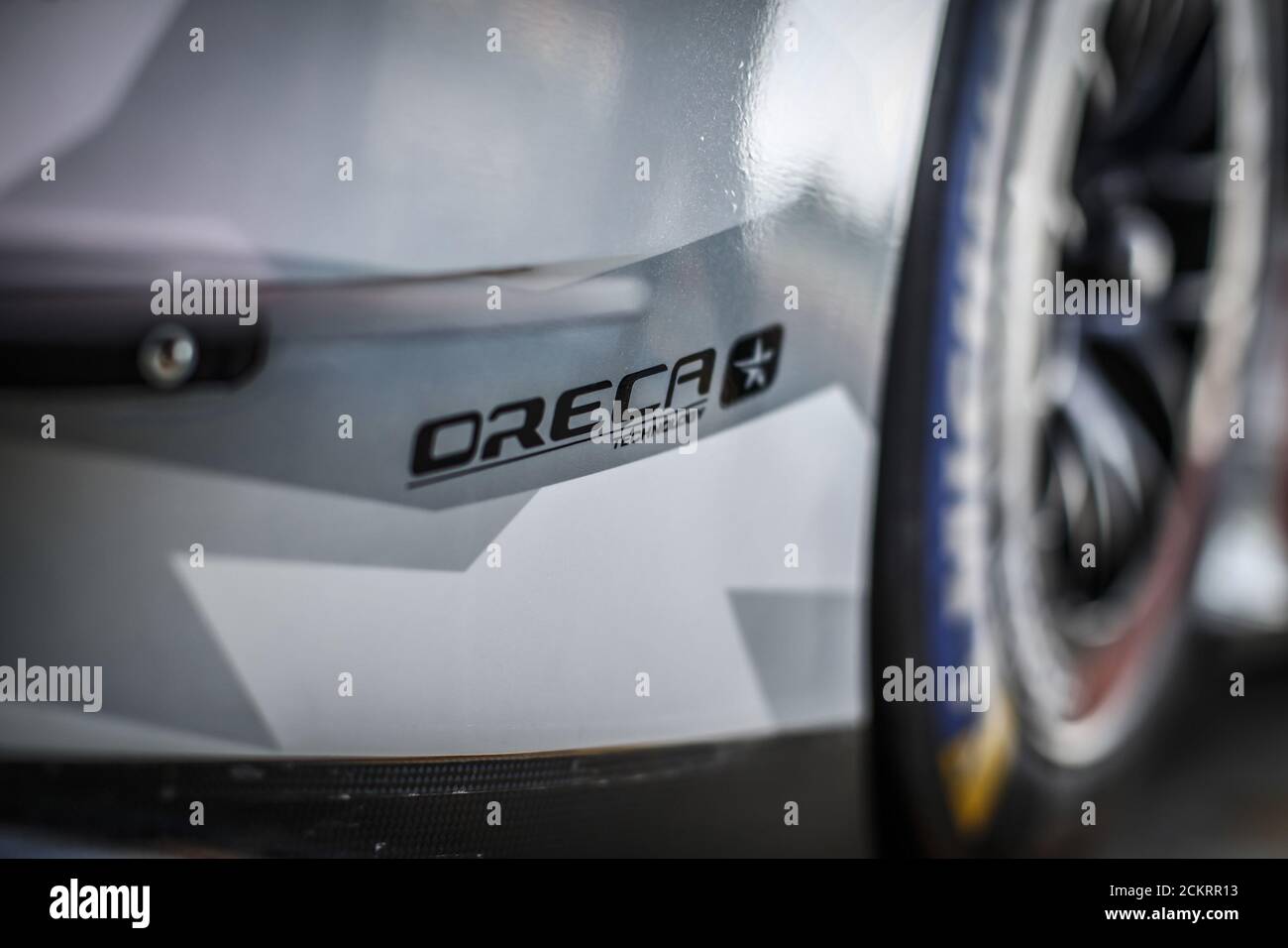 Le Mans, Frankreich. September 2020. Rebellion Racing, Rebellion R13-Gibson, Body, Carrosserie, während der Abnahme der 2020 24 Stunden von Le Mans, 7. Runde der 2019... Kredit: Gruppo Editoriale LiveMedia/Alamy Live Nachrichten Stockfoto
