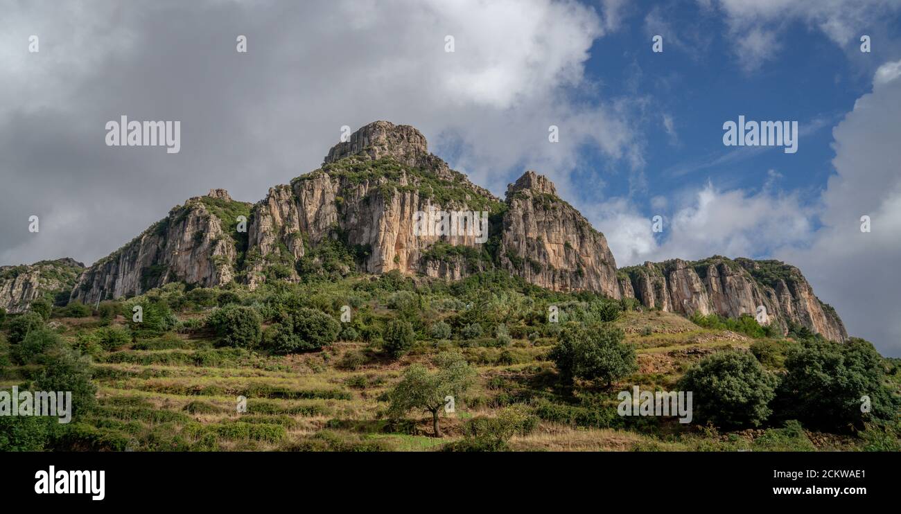 Ogliastra Heels, sie sind Kalkstein-Dolomit Berge, deren Name kommt von der typischen Form ähnlich wie ein Schuh Ferse. Sardinien, Italien Stockfoto
