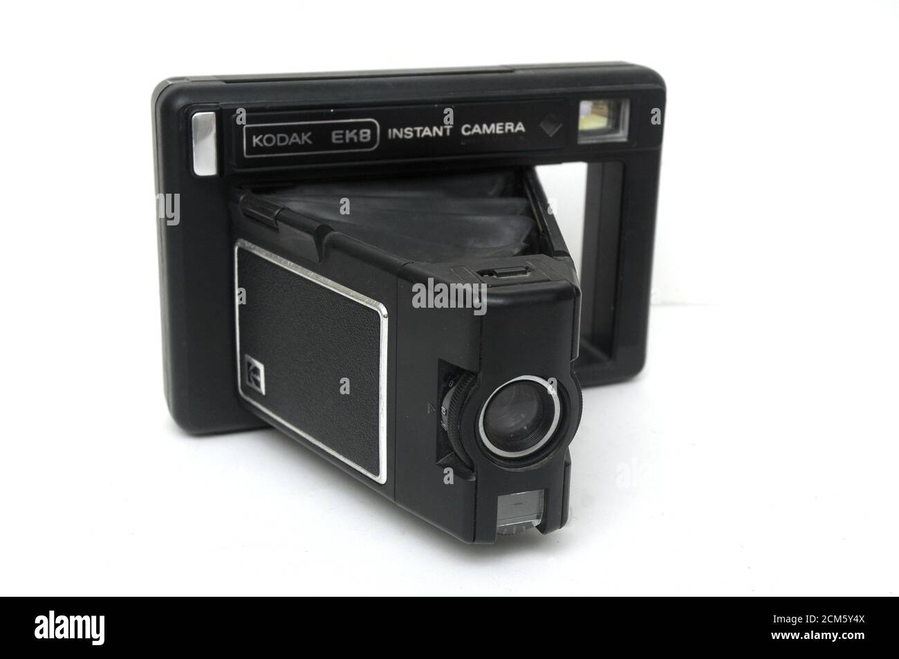 Polaroid, Polaroidfilm, Sofortfilm, Polaroidkamera, Vintage Polaroidkamera, Stockfoto