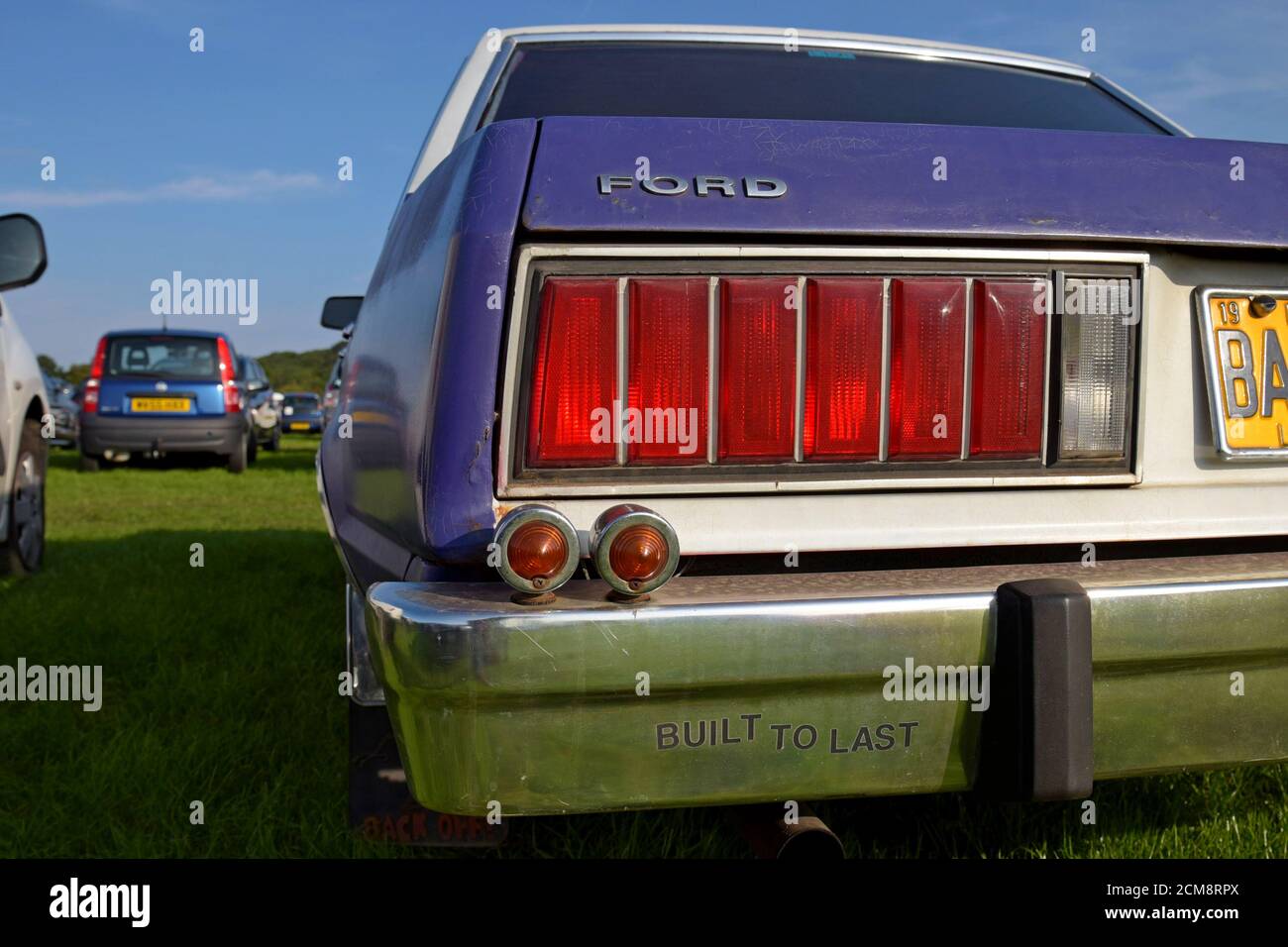 Ein 1979 Ford Fairmont American Auto gesehen geparkt auf einem Auto Boot Verkauf Parkplatz in Worcestershire. VEREINIGTES KÖNIGREICH Stockfoto