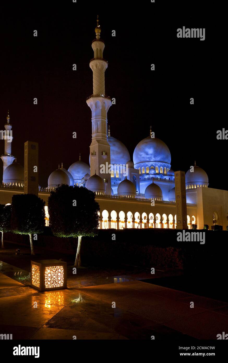 Sheikh-Zayed-Moschee Stockfoto