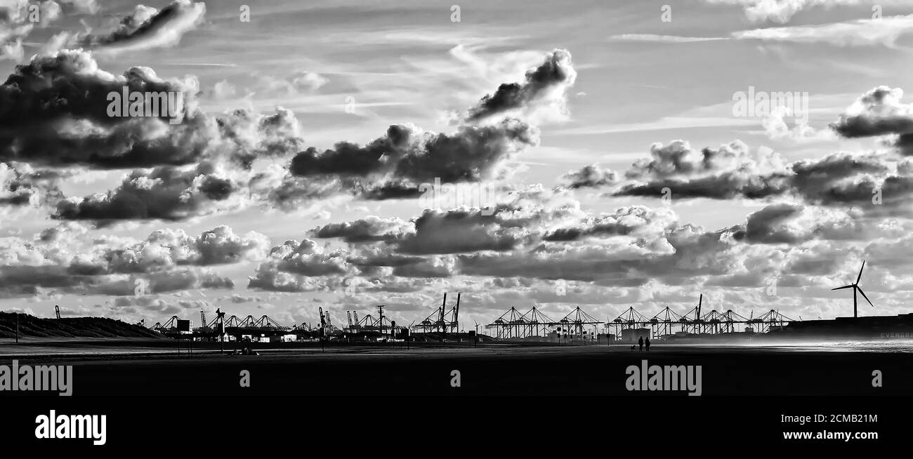 Hoek van Holland Stockfoto