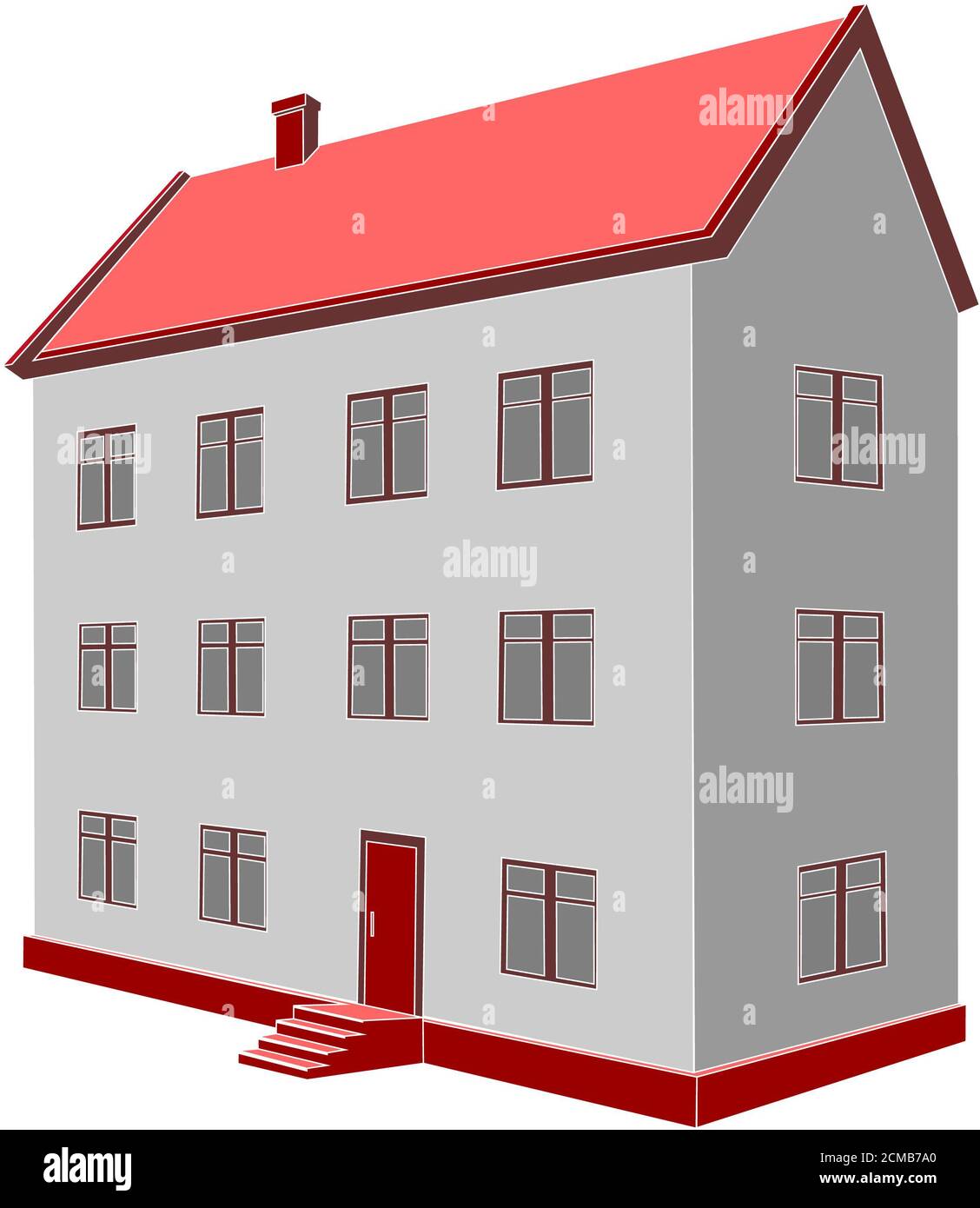 Vektor. Zu Hause 06 Stockfoto