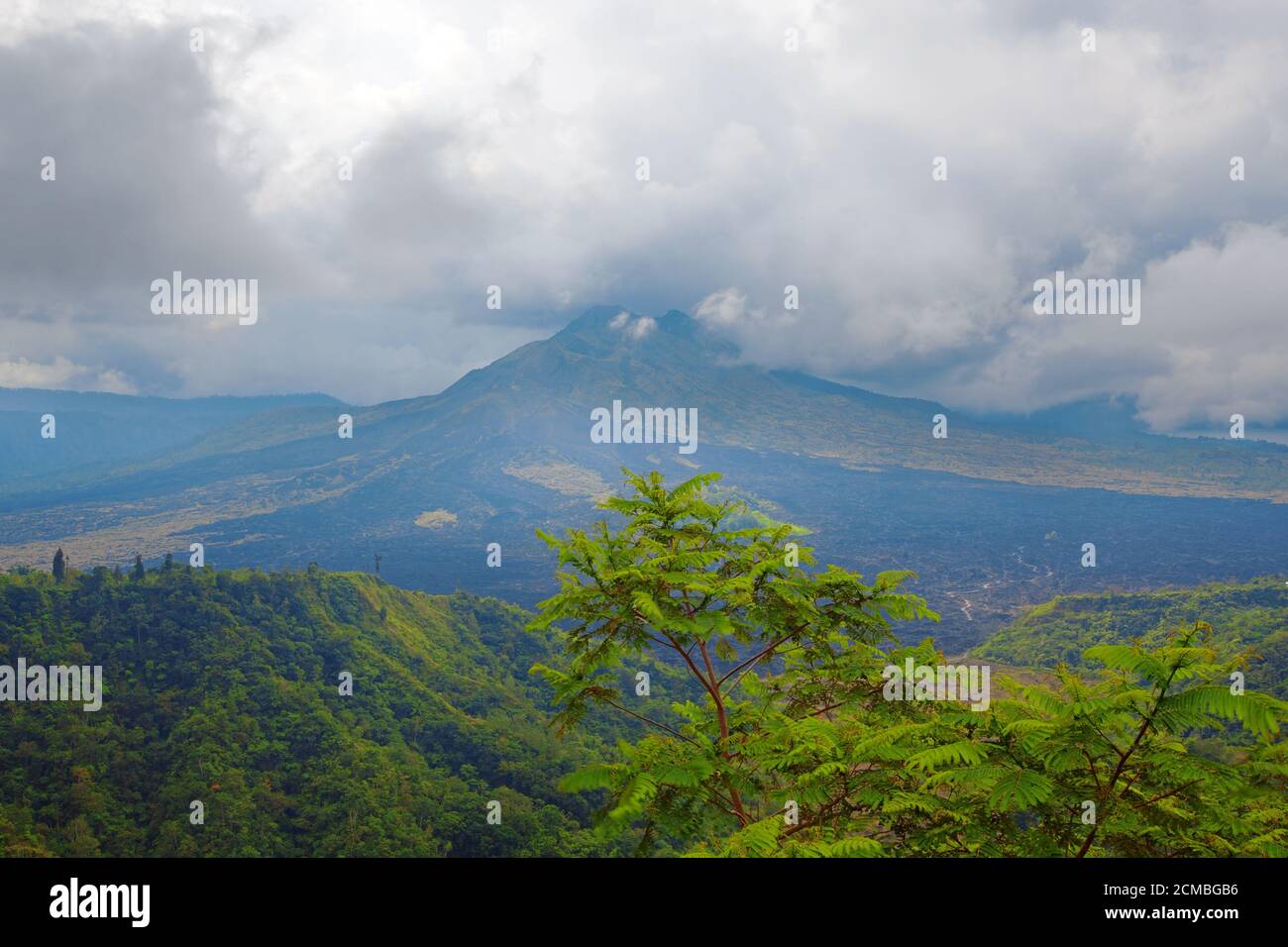 Mount Batur Stockfoto