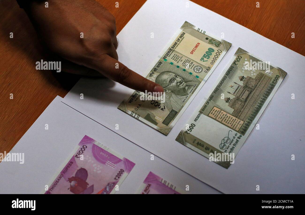 Indien Neue Banknoten Stockfotos Und Bilder Kaufen Alamy