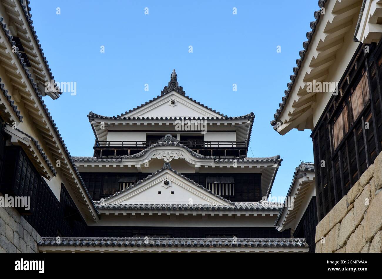 Schloss Matsuyama, Japan Stockfoto