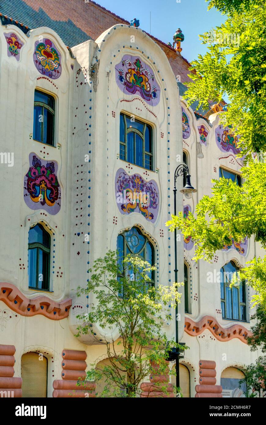 Jugendstil-Architektur in Kecskemet, Ungarn Stockfoto