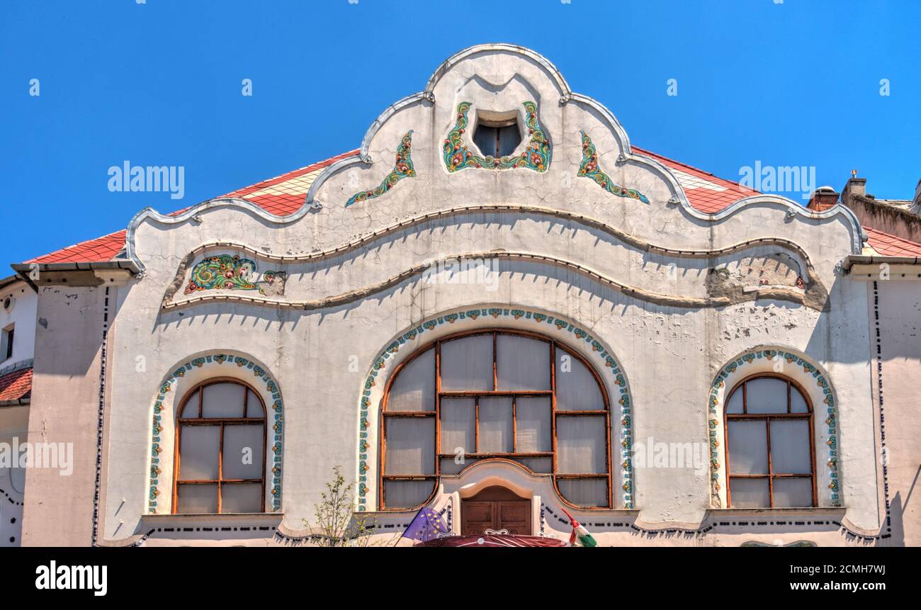 Jugendstil-Architektur in Kecskemet, Ungarn Stockfoto