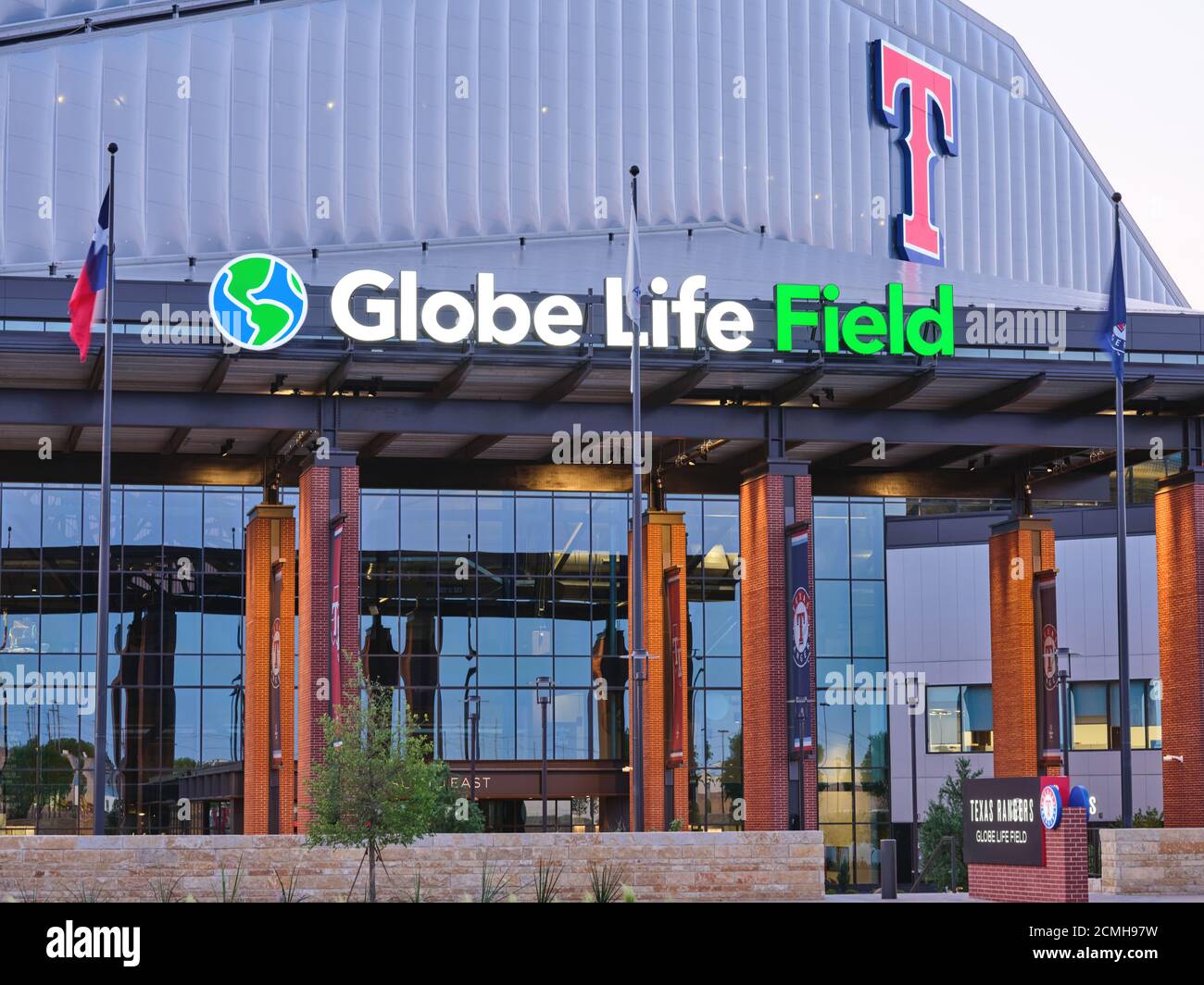 Globe Life Field in Arlington, Texas Stockfoto
