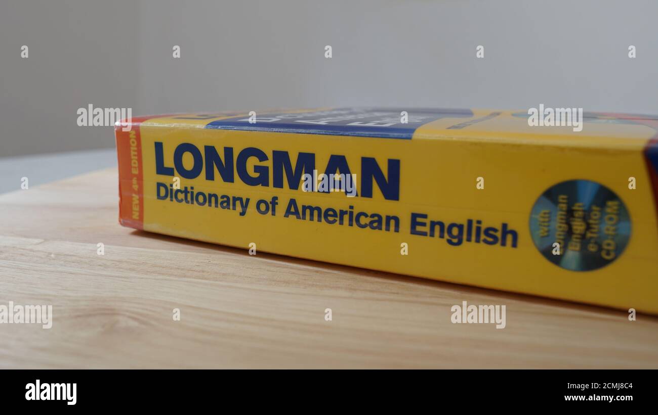 Longman Wörterbuch des Amerikanischen Englisch Stockfoto