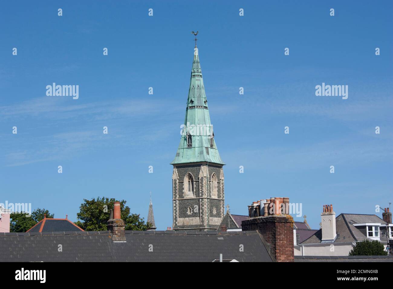 Guernsey. St. Peter Port. St. Joseph & St. Mary Catholic Church. Stockfoto