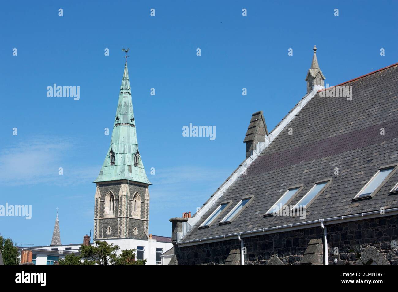 Guernsey. St. Peter Port. St. Joseph & St. Mary Catholic Church. Stockfoto