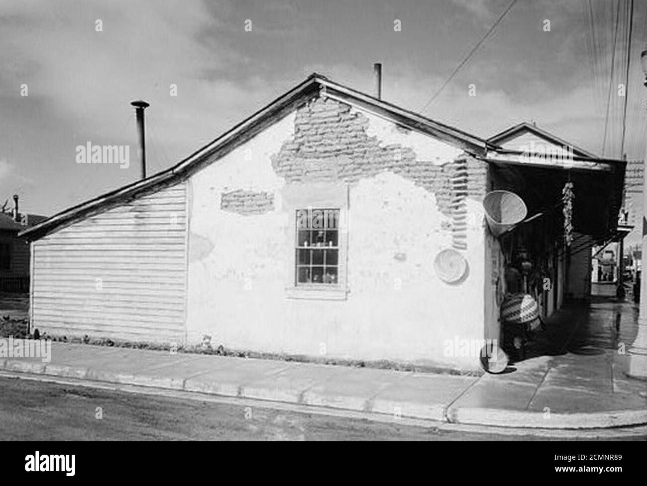 Juan de Anza House Third & Franklin Streets San Juan Bautista (San Benito County California). Stockfoto