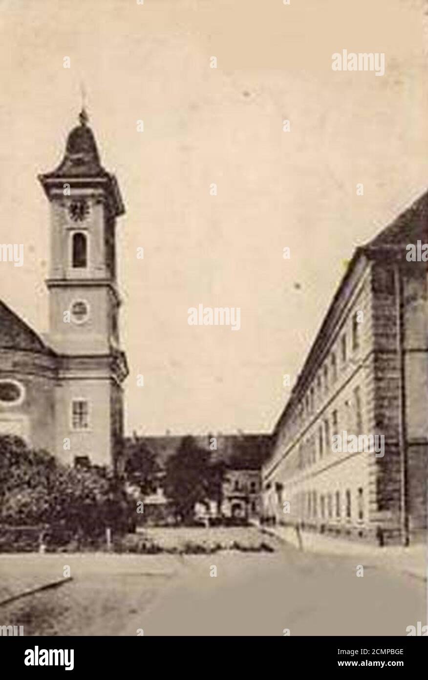 Josefstadt Artilleriekaserne. Stockfoto