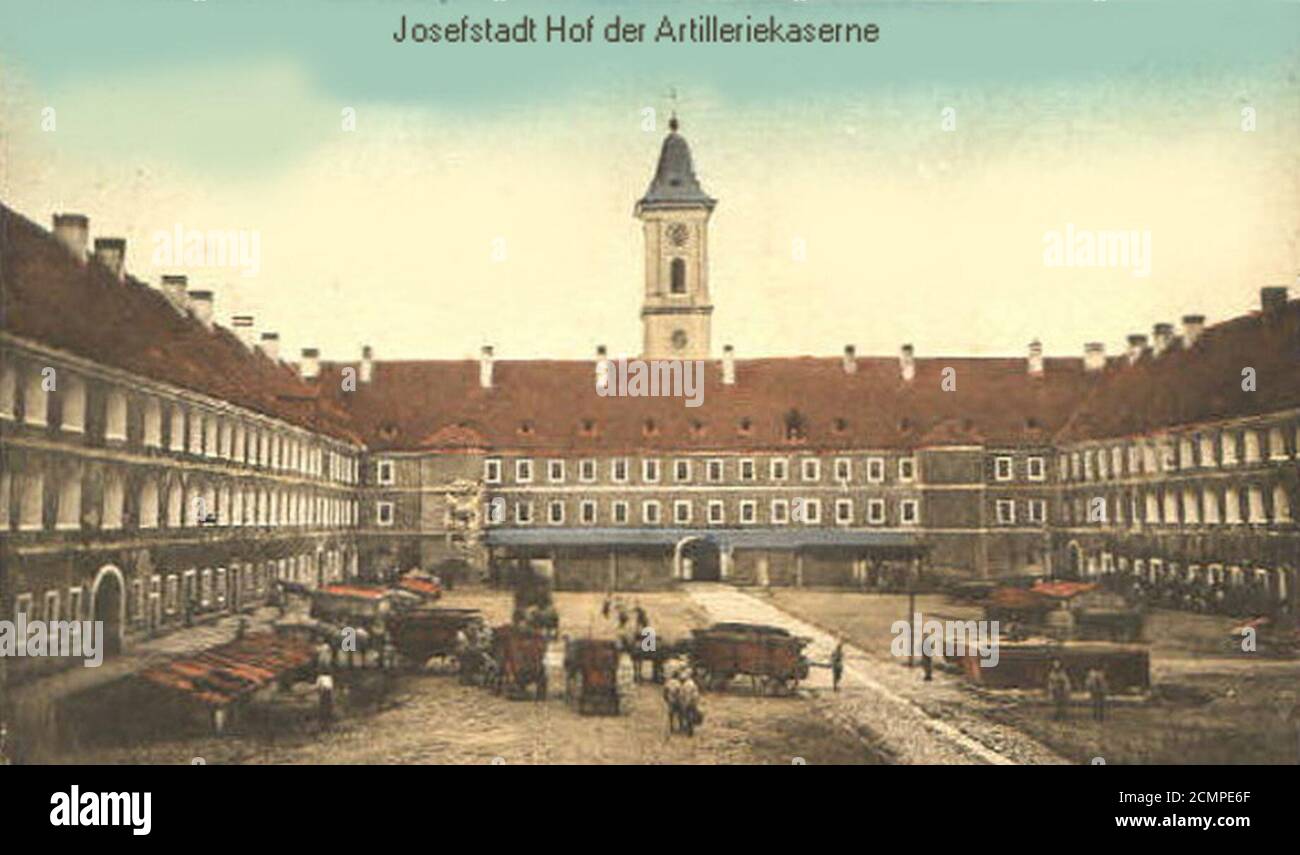 Josefstadt ArtKaserne. Stockfoto
