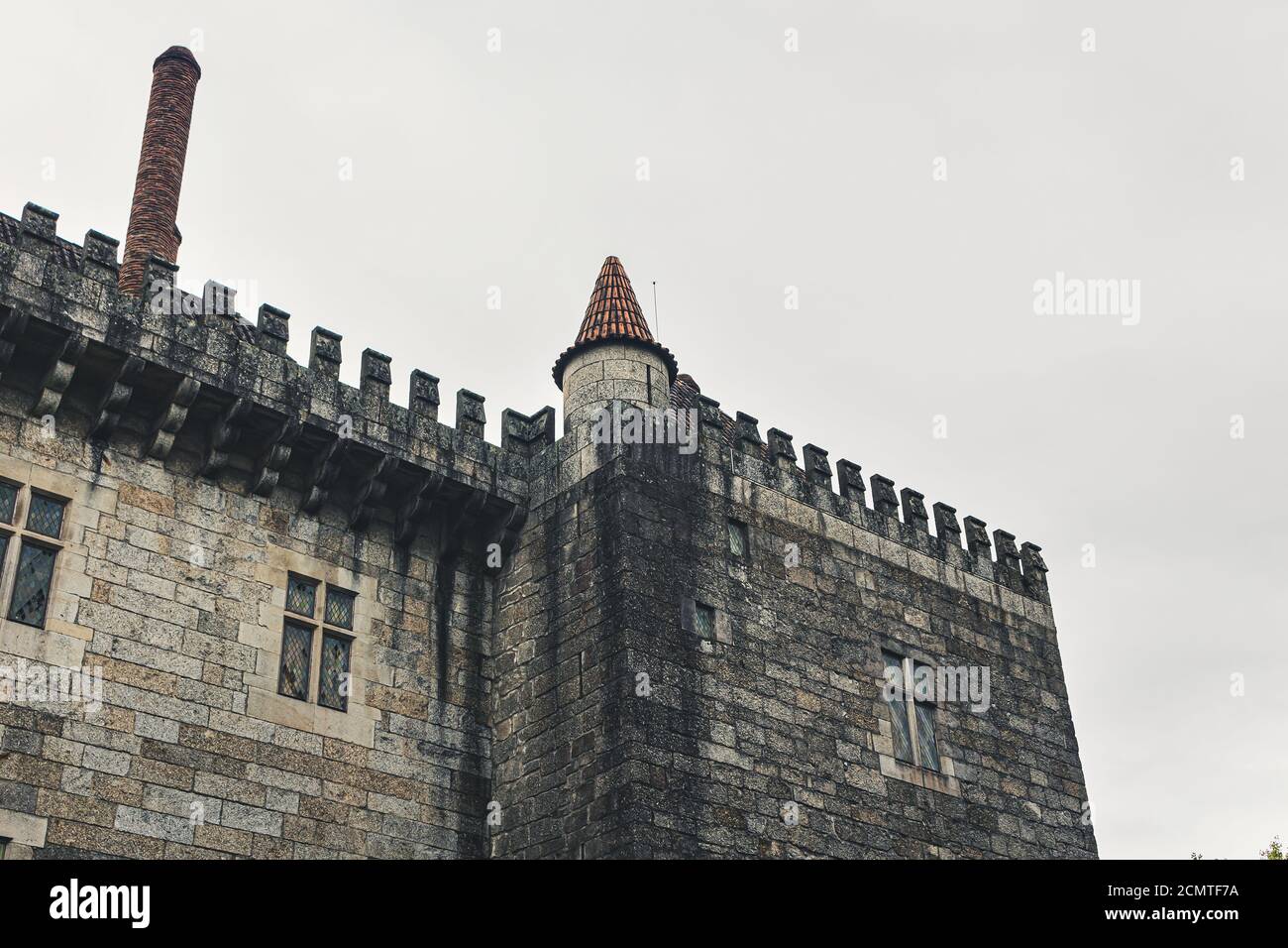 Haus der Herzöge von Bragança, Nationaldenkmal, Guimarães, Portugal Stockfoto