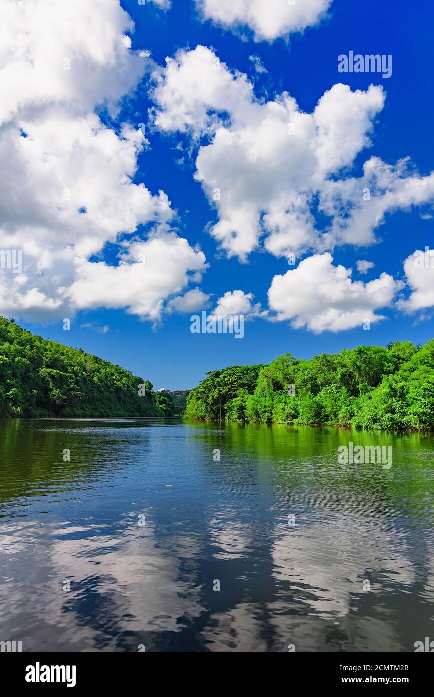 Chevon River Dominikanische Republik Stockfoto