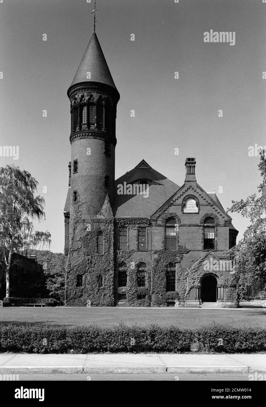 John Fox Slater Memorial Museum, 108 Crescent Street, Norwich (New London County, Connecticut). Stockfoto