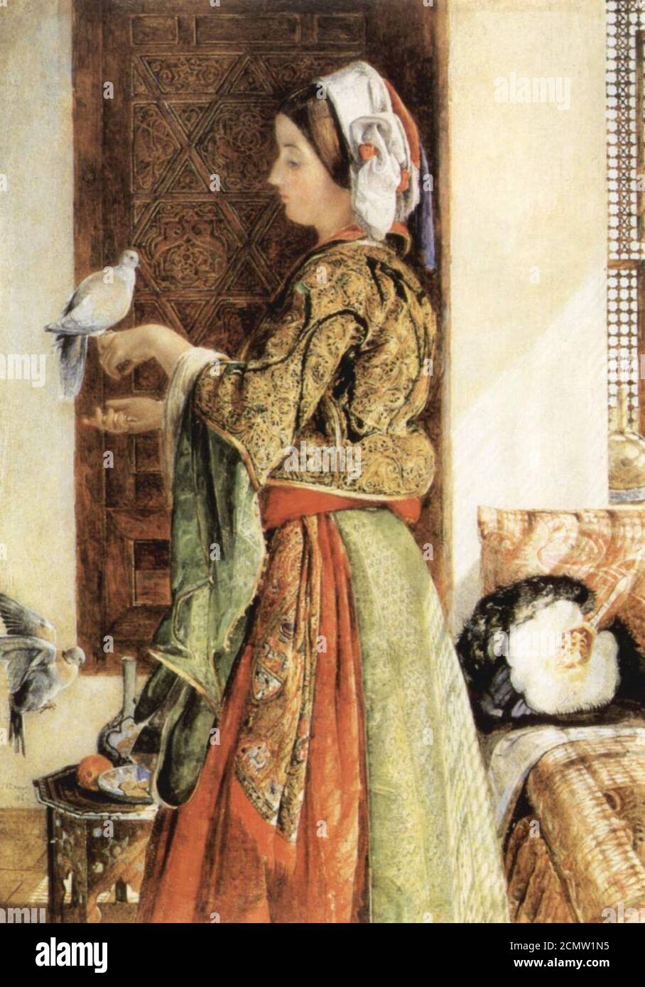 John Frederick Lewis 001. Stockfoto