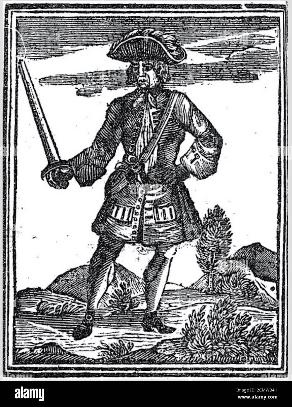 John James Martel (aus Johnson). Stockfoto