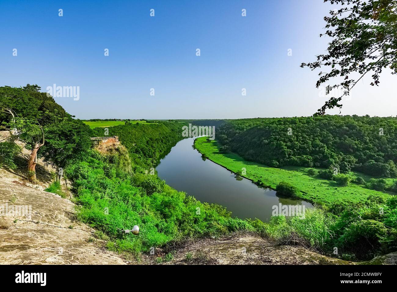 Chevon River Dominikanische Republik Stockfoto