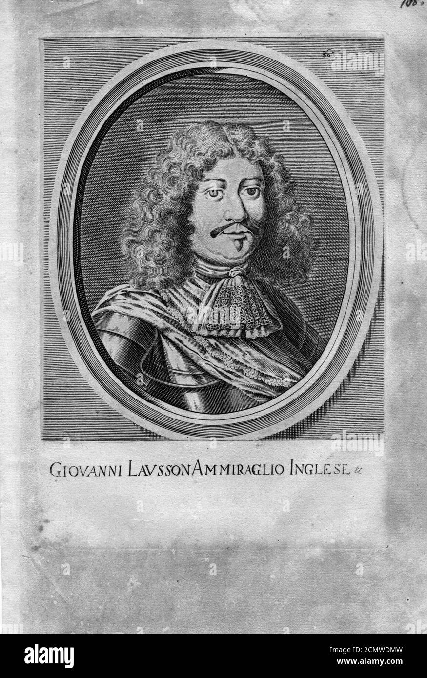 John Lawson (Tiefdruck-Anonyme). Stockfoto