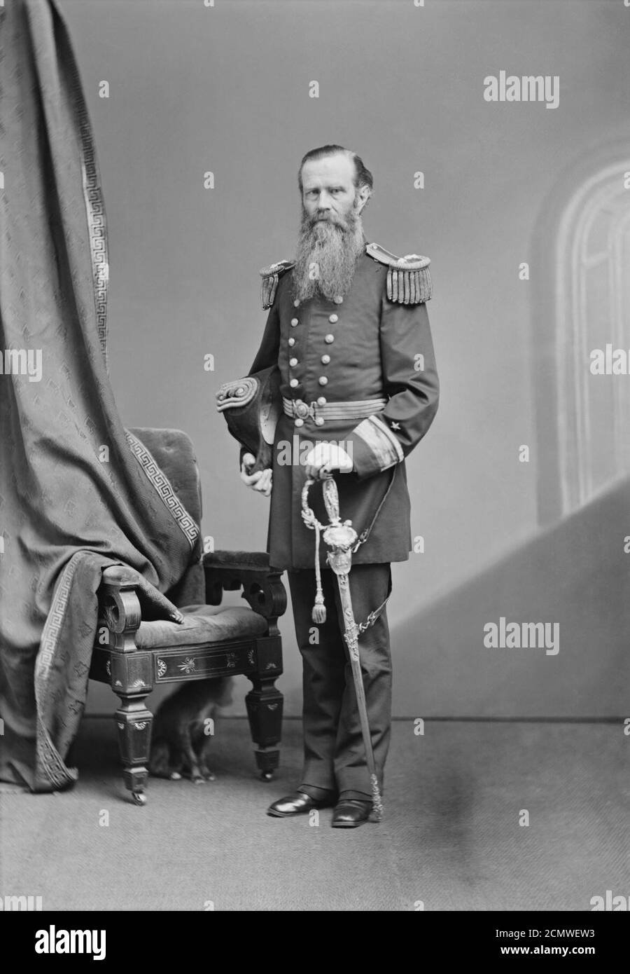 John Lorimer worden - Mathew Brady - rechtes Foto. Stockfoto