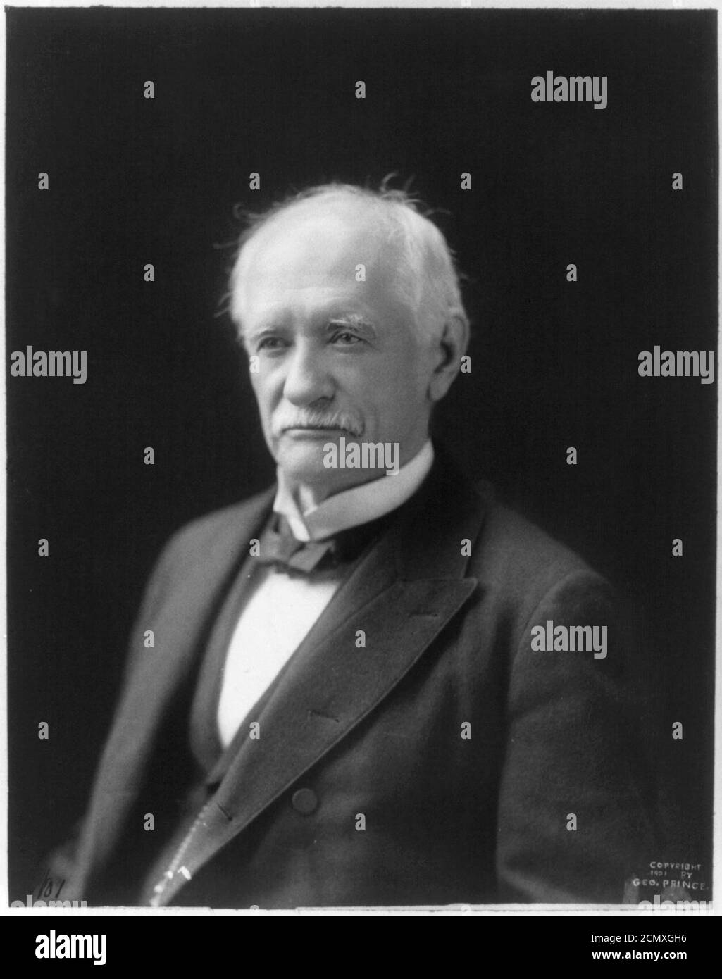 John Tyler Morgan, 1824-1907, Büste Portrait, nach links Stockfoto