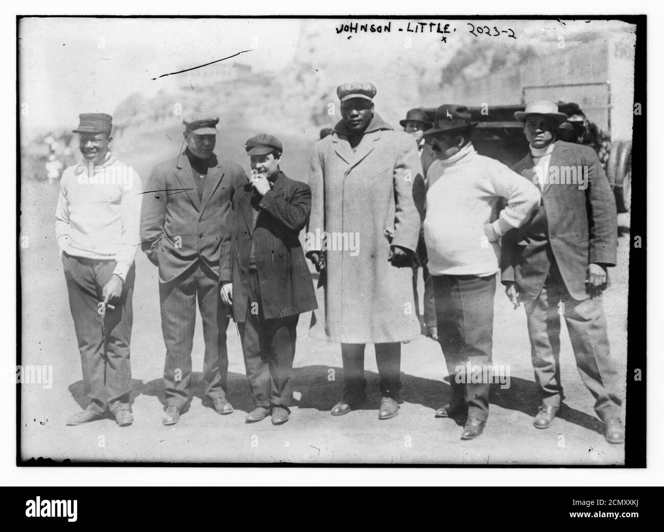 Johnson & wenig Stockfoto