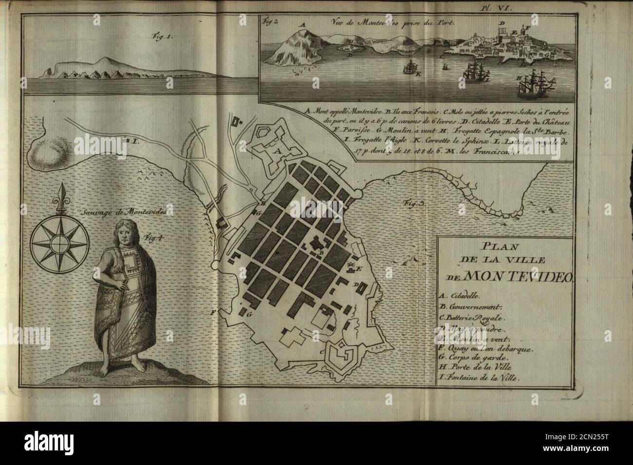 Journal historique d'un voyage fait aux Îles Malouines en 1763 and 1764, pour les reconnoître, and y former un établissement; et de deux voyages au Détroit de Magellan, avec une rélation sur les (Pl. (8443726027). Stockfoto