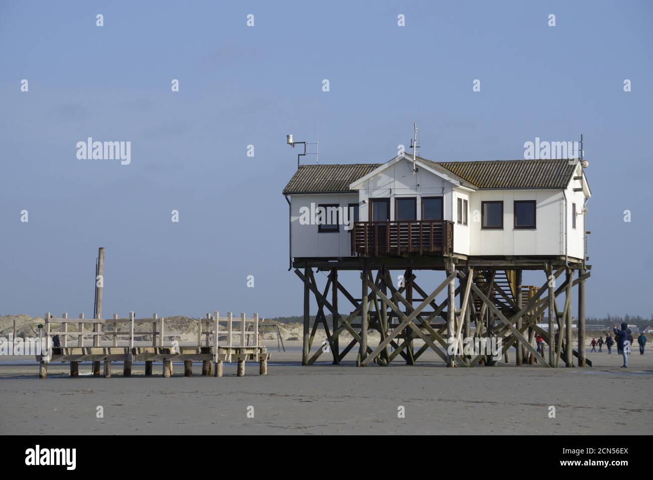 ebbe und flut st peter ording