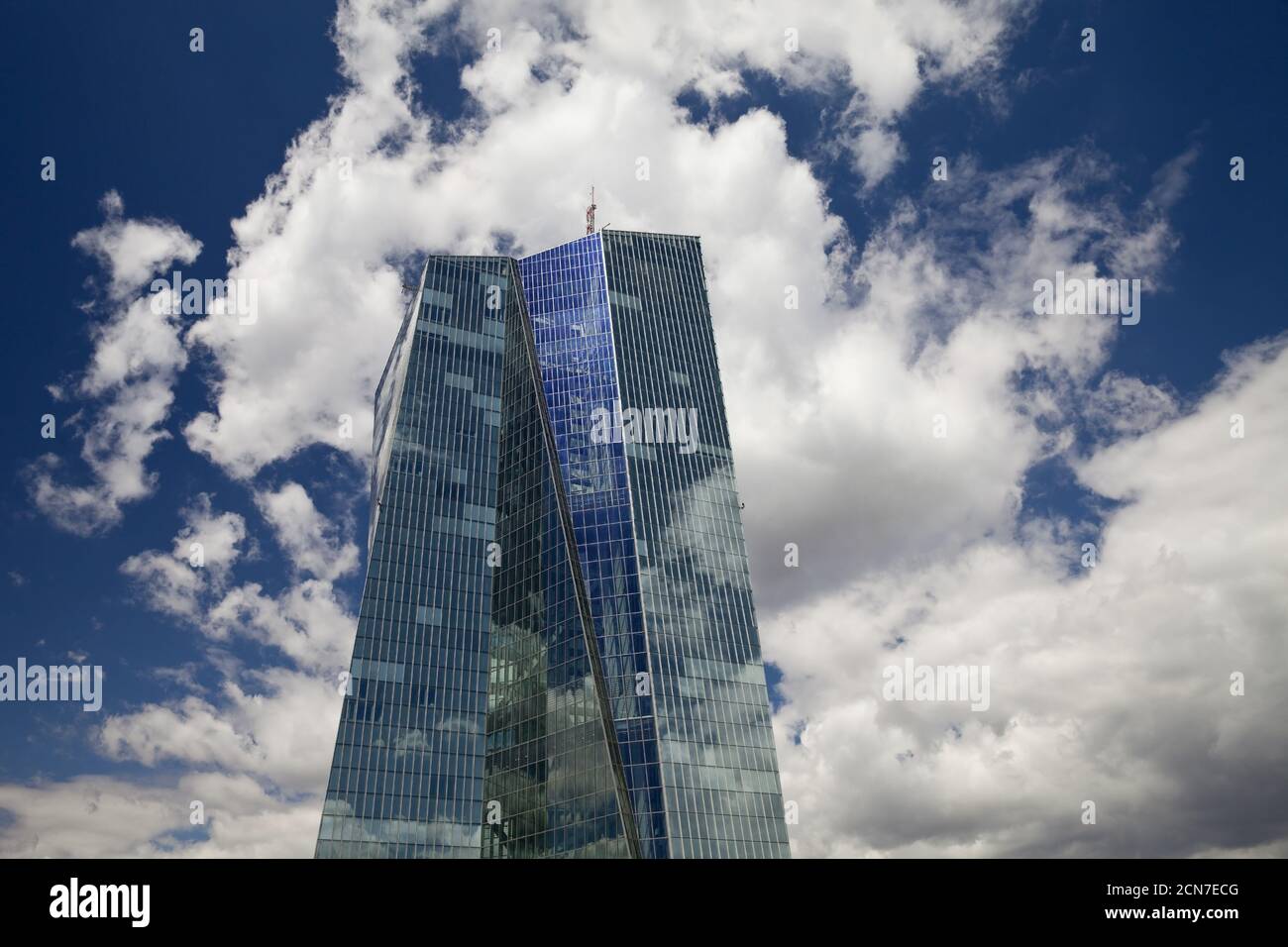 EZB Europäische Zentralbank, Frankfurt am Main, Hessen, Deutschland, Europa Stockfoto