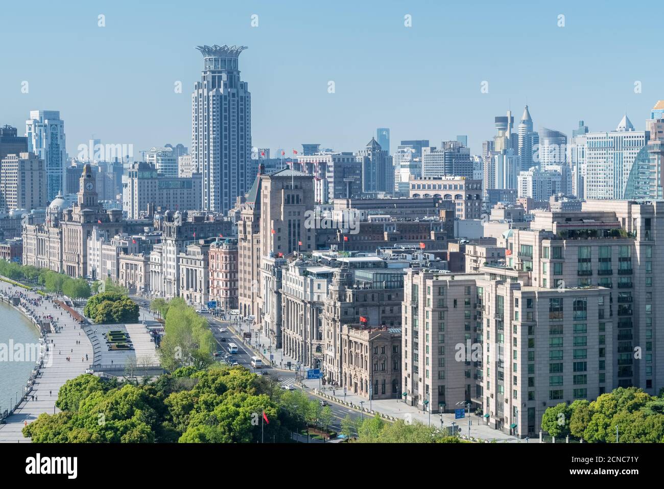 Exzellentes historisches Gebäude in shanghai The bund Stockfoto
