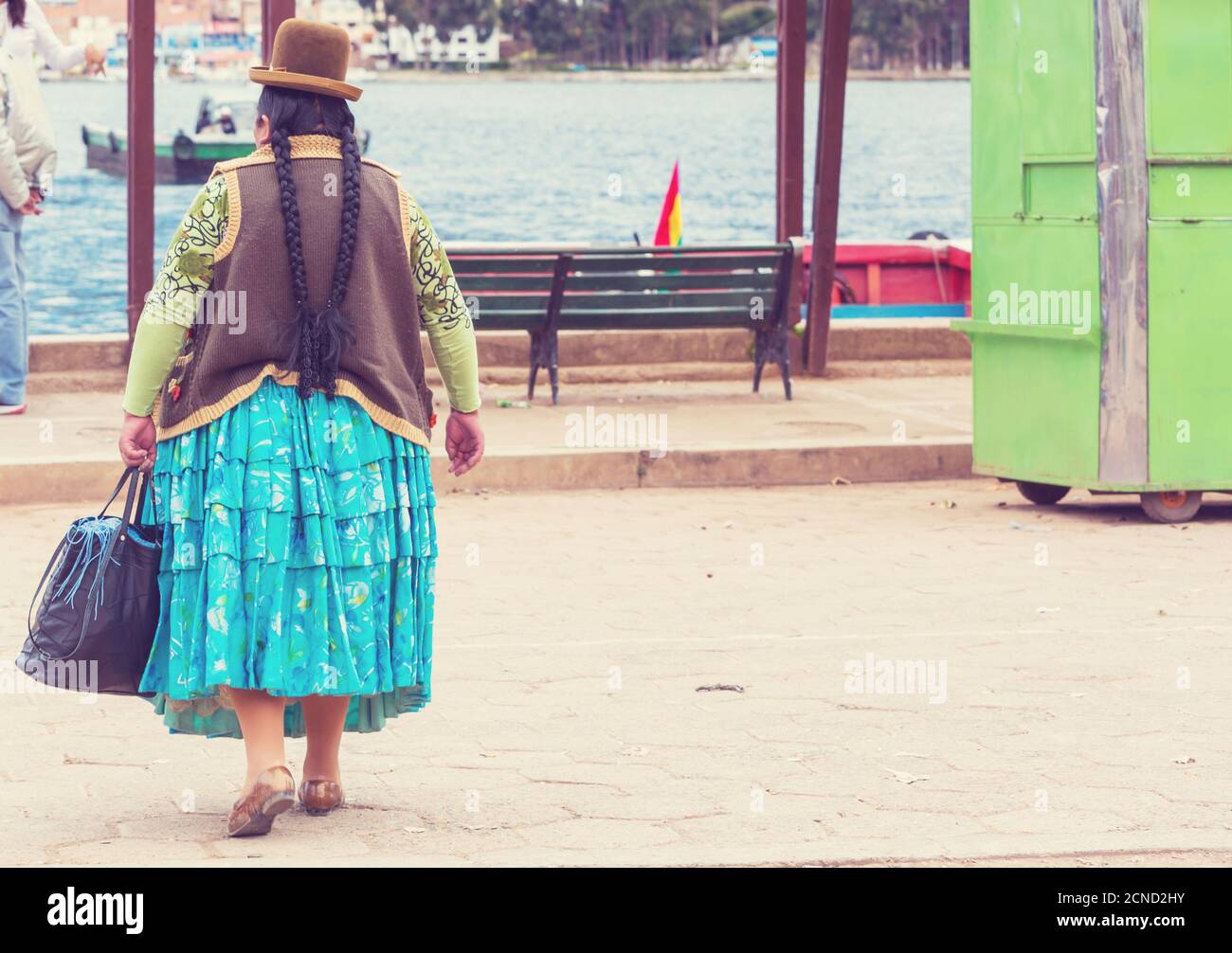 Bolivianische Volk Stockfoto