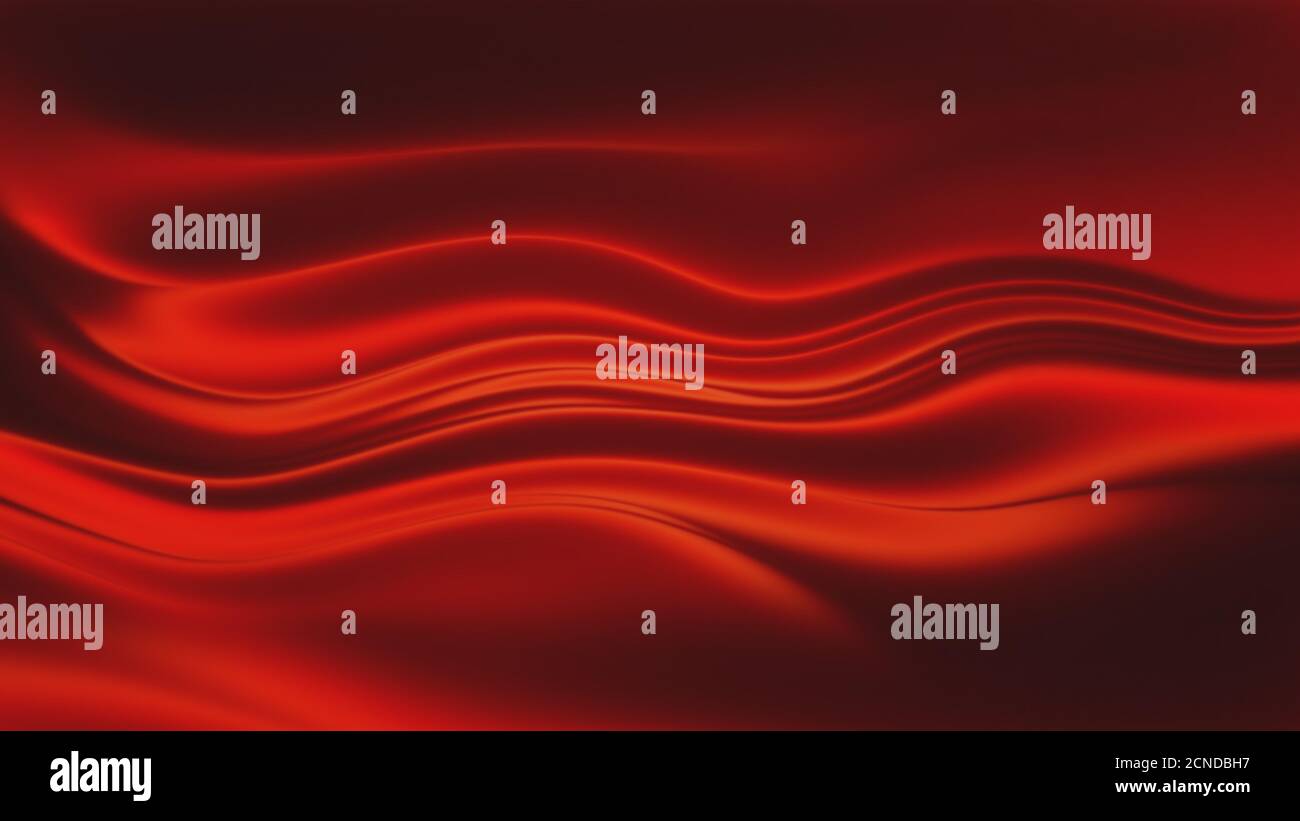 Rote Seide Hintergrund Stockfoto