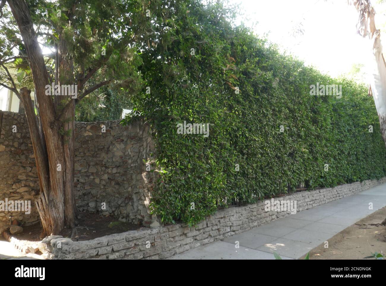 West Hollywood, California, USA 17. September 2020 EINE allgemeine Sicht der Atmosphäre von Cecil B.DeMilles ehemaligem Wohnsitz an 1355 N. Harper Avenue am 17. September 2020 in West Hollywood, Kalifornien, USA. Foto von Barry King/Alamy Stockfoto Stockfoto