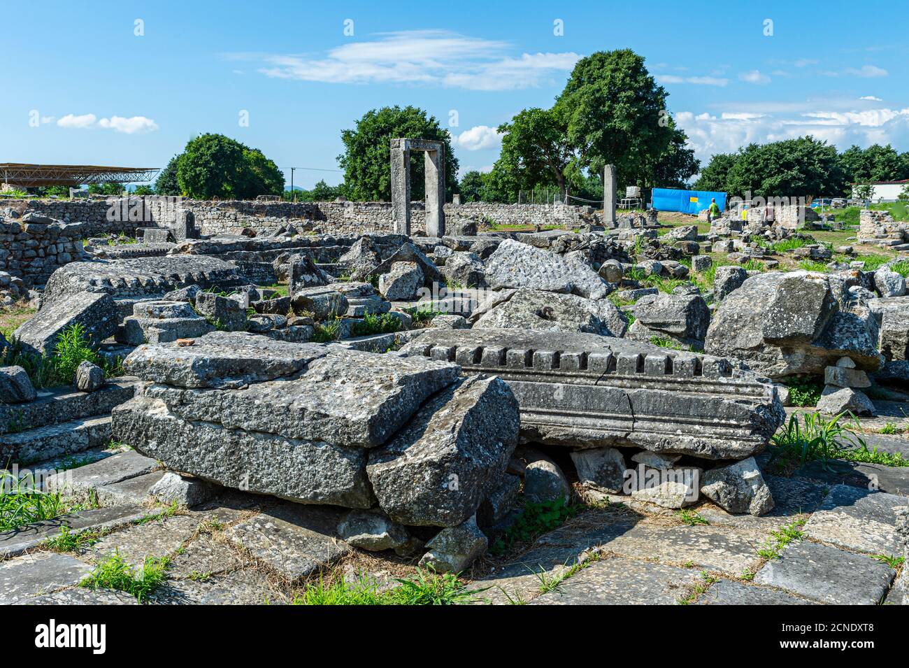 Philippi, UNESCO-Weltkulturerbe, Mazedonien, Griechenland, Europa Stockfoto