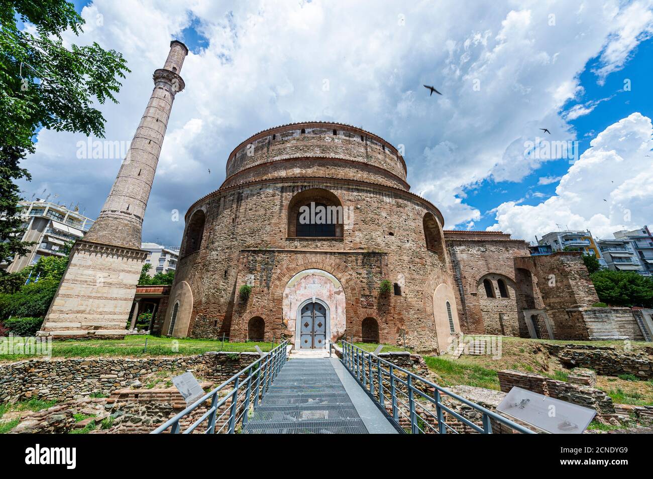 Rotunde in der UNESCO-Weltkulturerbe, Thessaloniki, Griechenland, Europa Stockfoto