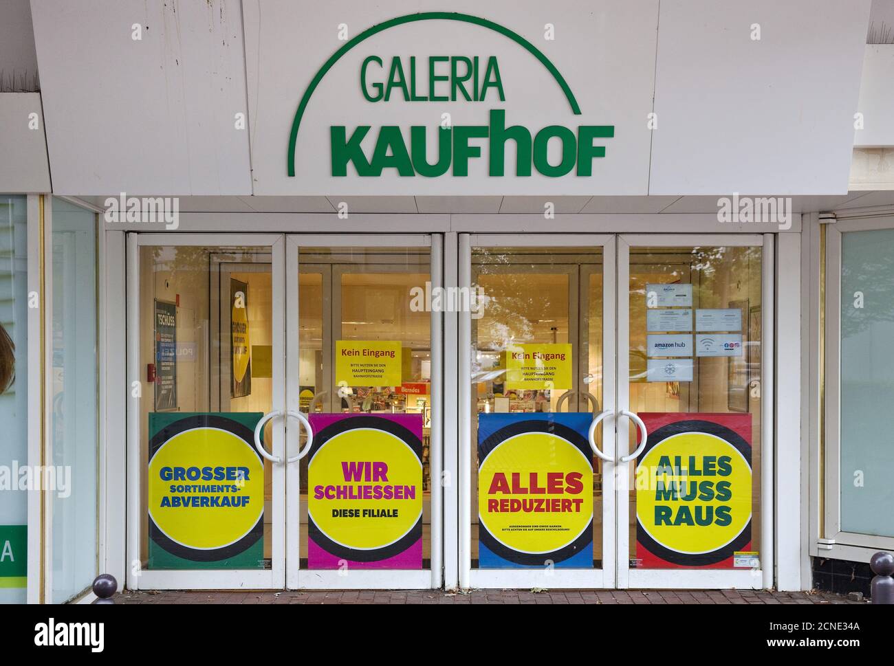 Galeria Karstadt Kaufhof Stockfotos und -bilder Kaufen - Alamy